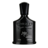 creed black perfume bottle with matching black box packaging