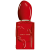 giorgio armani red musk passione eau de perfume in a red bottle