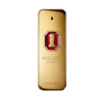 paco rabanne one million royal perfume bottle in gold with a red emblem