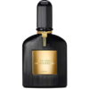 tom ford black orchid perfume with black ribbed bottle and gold accents