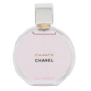 chanel chance eau tendre perfume in soft pink glass bottle with matching pink box