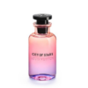 louis vuitton city of stars perfume in pink and purple gradient glass bottle