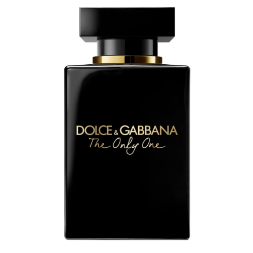 dolce & gabbana the only one black perfume bottle with gold lettering and accents dolce & gabbana the only one black perfume bottle with gold lettering and accents