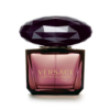 versace crystal noir perfume with a deep purple bottle and black gold packaging versace crystal noir perfume with a deep purple bottle and black gold packaging