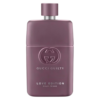 gucci guilty love edition pour femme perfume in a dusty rose bottle