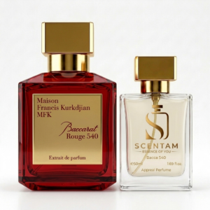 Home scentam bacca 540 inspired by baccarat rouge 540, long lasting perfume for men and women.